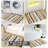 Griffie 100% Polyester Bath Rug Stripe Pattern with TPR Backing Machine Washable Soft & Absorbent Bathroom Rug-1754967499-1754967516