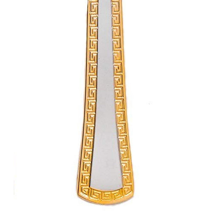 Ensemble de 12 cuillères à thé en acier inoxydable Royal Goldware