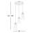 Marine Park 3 - Light Cluster Pendant-641100338