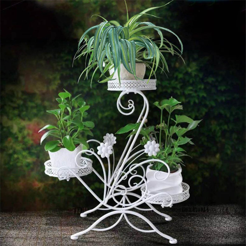 Bonelli Plant Stand, White