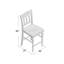 Tabouret de comptoir 24 po Karley