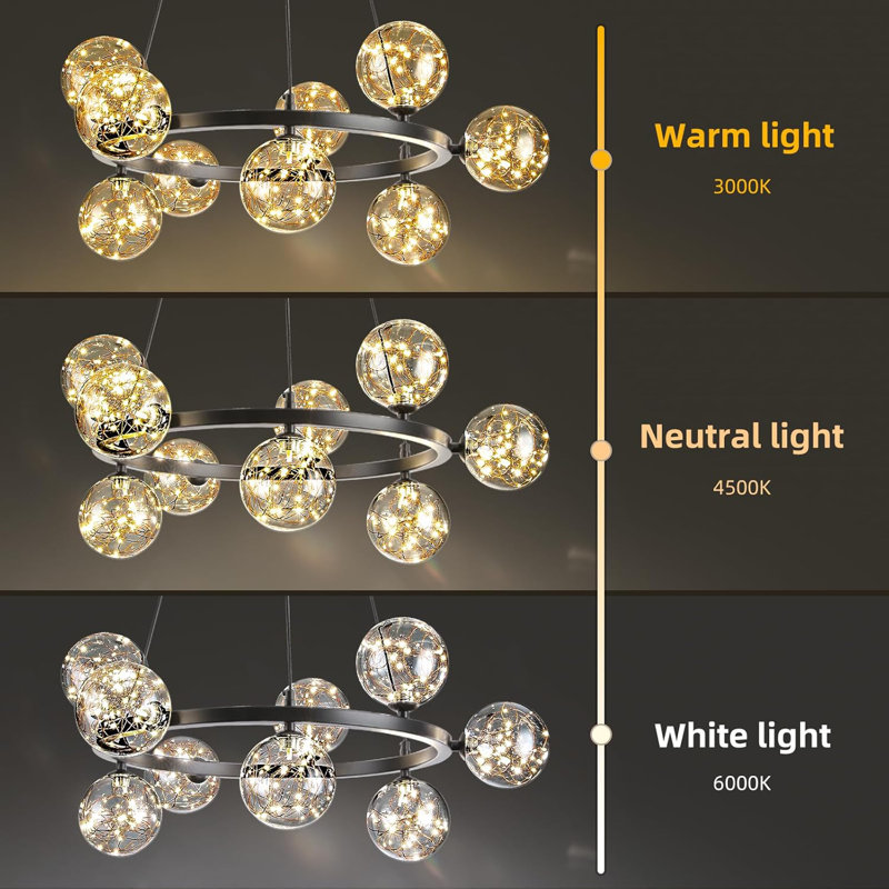 Artificial Satellite Pendant Light