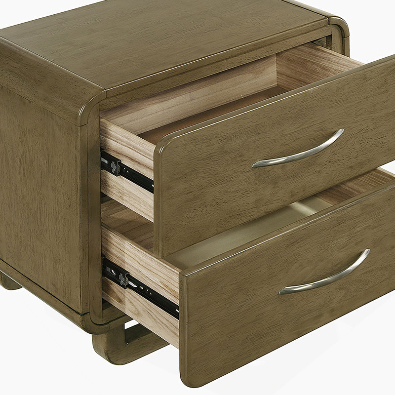 Table de chevet 2 tiroirs