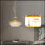 Lustre suspendu 11,75 "Dia X 10" H