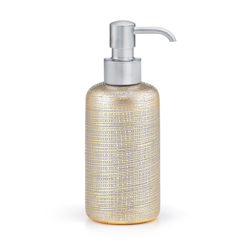 Distributeur de savon tissé, Chrome satiné