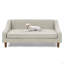 Canapé-lit pour chien surélevé durable, canapé pour animal de compagnie avec accoudoirs irréguliers modernes, canapé pour chien doux et confortable-1044407684