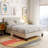 Tussey Tufted Upholstered Low Profile Platform Bed-21119948-21119944