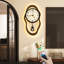 Horloge murale brune-129417711