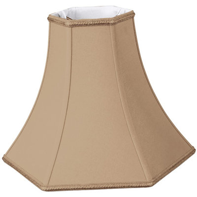 Abat-jour cloche en soie / shantung (araignée)