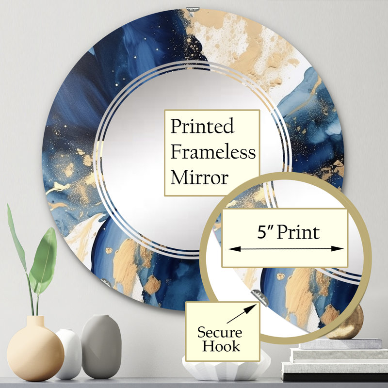 Miroir mural Guarani, 24 po x 24 po