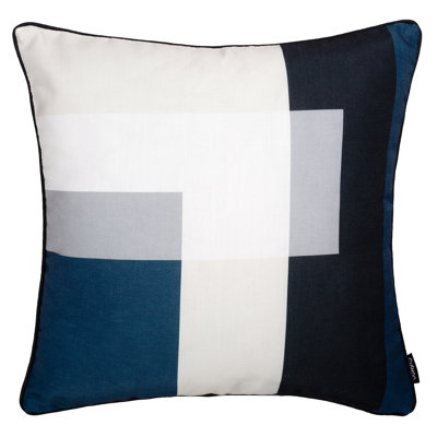 Bright Geometric Square Pillow Cover