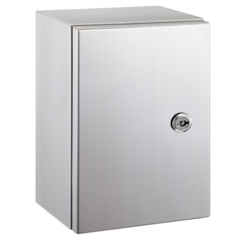 Boîtier en acier inoxydable NEMA, acier 12 x 10 x 6 po NEMA 4X