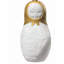Russian Winter 3 Piece Matrioskas Hanging Figurine Ornament Set