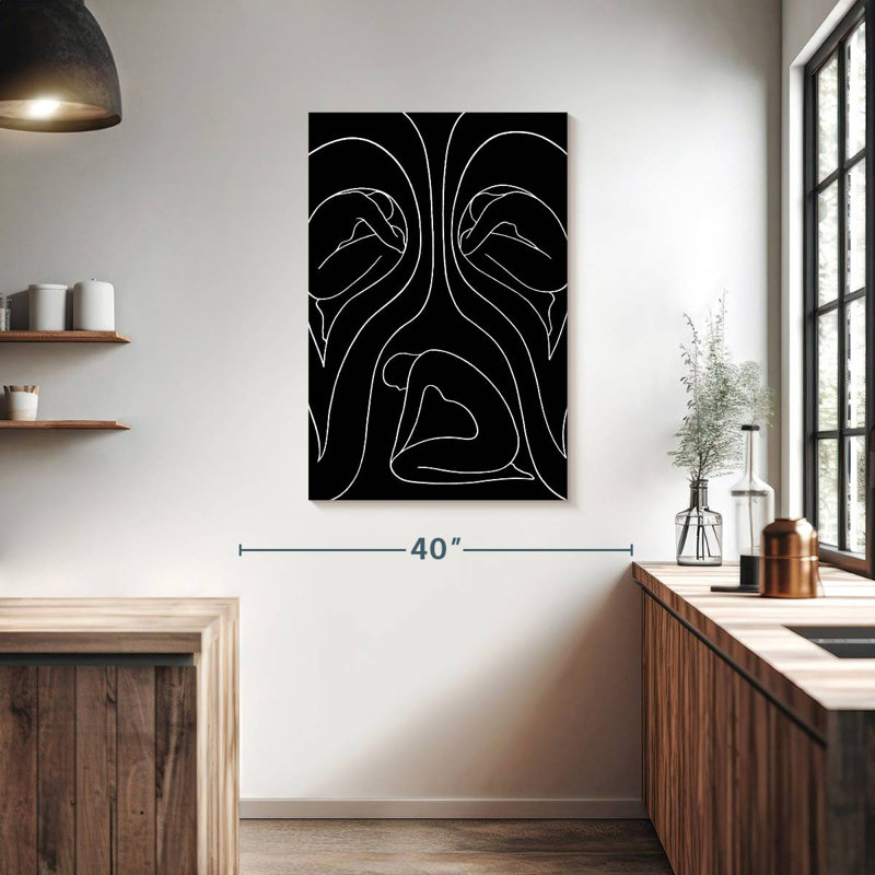 Kerrick Linear Meditation, 39" H x 26" W