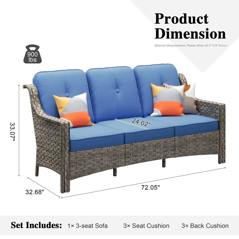 Sturgill 72 de large, Bleu