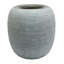 Vase en verre bleu 9 po-510341085