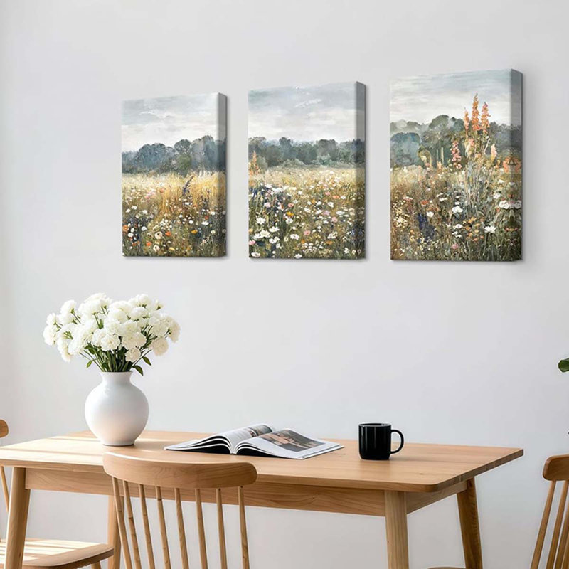 3 Piece Wrapped Canvas Print
