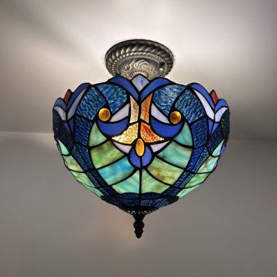 12'' 2 - Light Bowl Ceiling Fan Light Kit