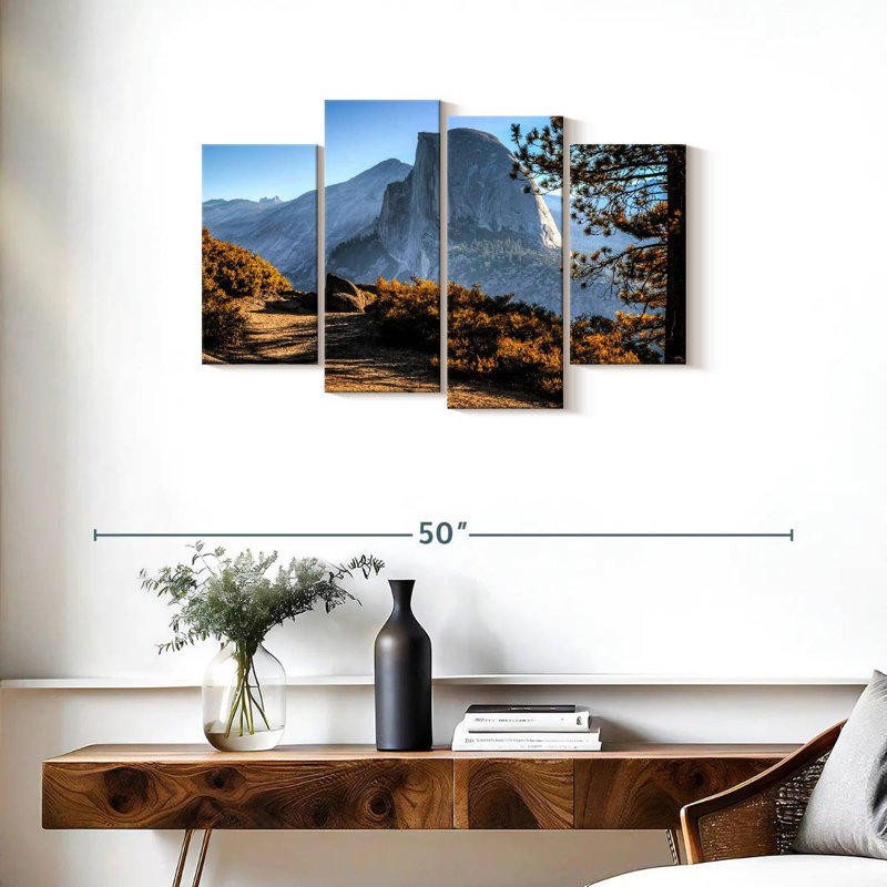 Half Dome Trail Yosemite, 22" H x 36" W