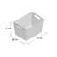 JVL Plastic Decorative Basket-28724473