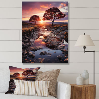 Wybolt " Germany Sunrise Trees "