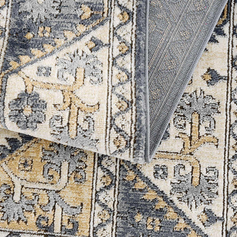 Area Rug, Tiled Border
