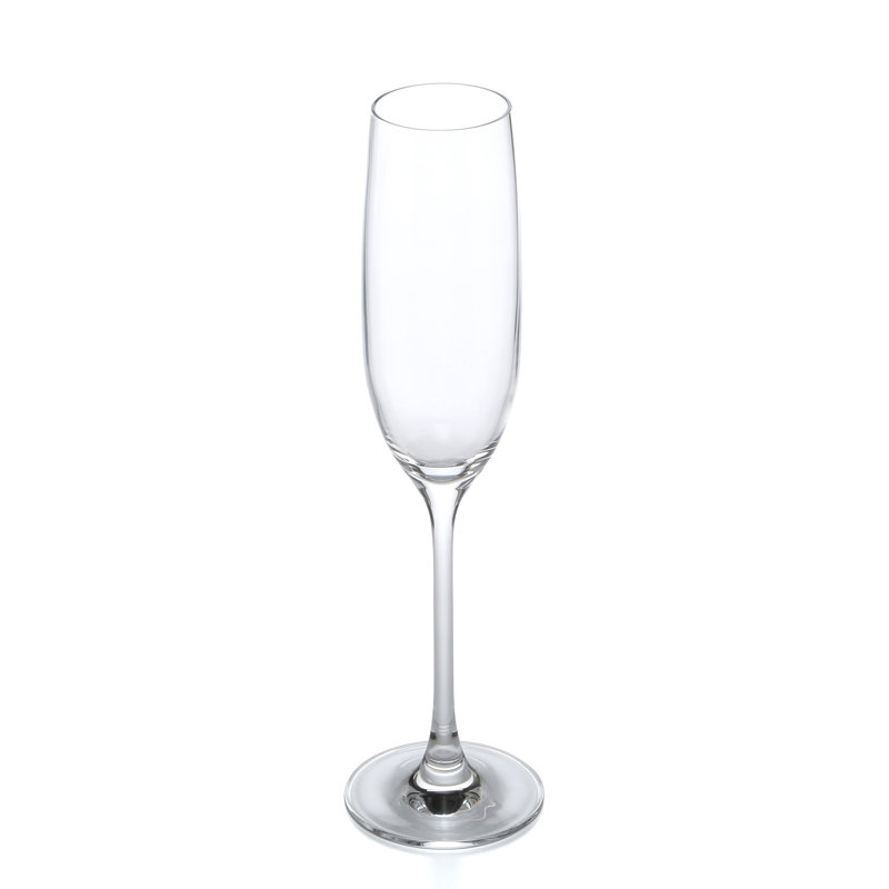 Tuscany Classics Clear Crystal Champagne Flute Set