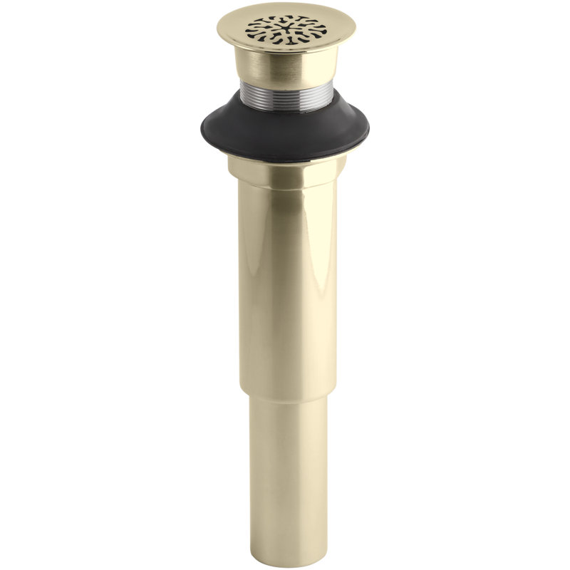 Devonshire® 1.25" Grid Bathroom Sink Drain, Vibrant French Gold