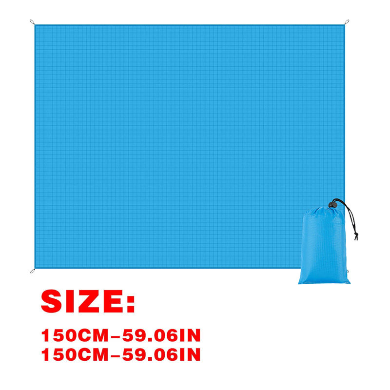  Tapis de camping parent-enfant pour l'extérieur, Bleu clair