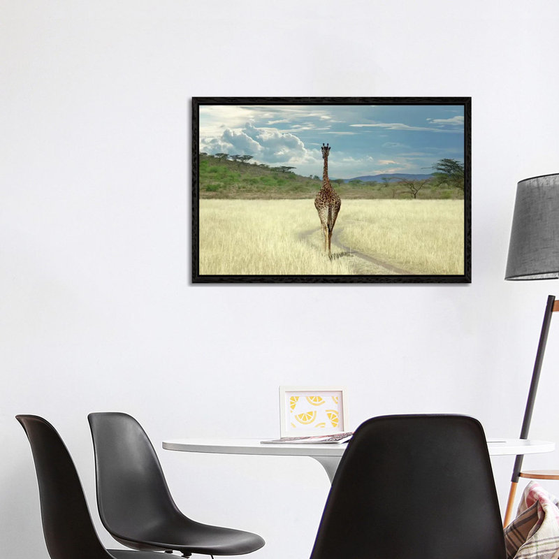 Until I Get There by Ben Heine - Print on Canvas, 101.6 cm H x 66.04 cm W, Black Framed
