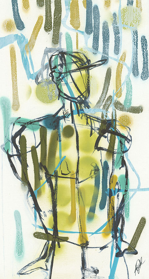 Chelsea Art Studio Kelly O'Neal Nude 409 On Canvas by Kelly O'Neal ...