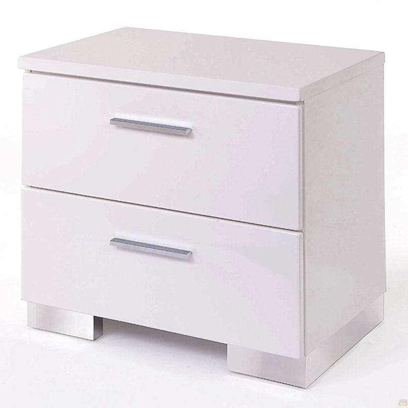 Table de chevet 2 tiroirs