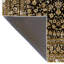 Tapis décoratif rétro multicolore à motif foncé-245168437