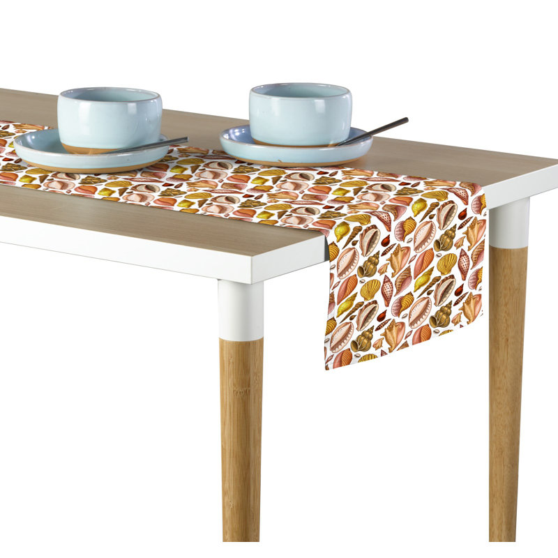 Trotter Geometric Table Runner, 108" x 14"