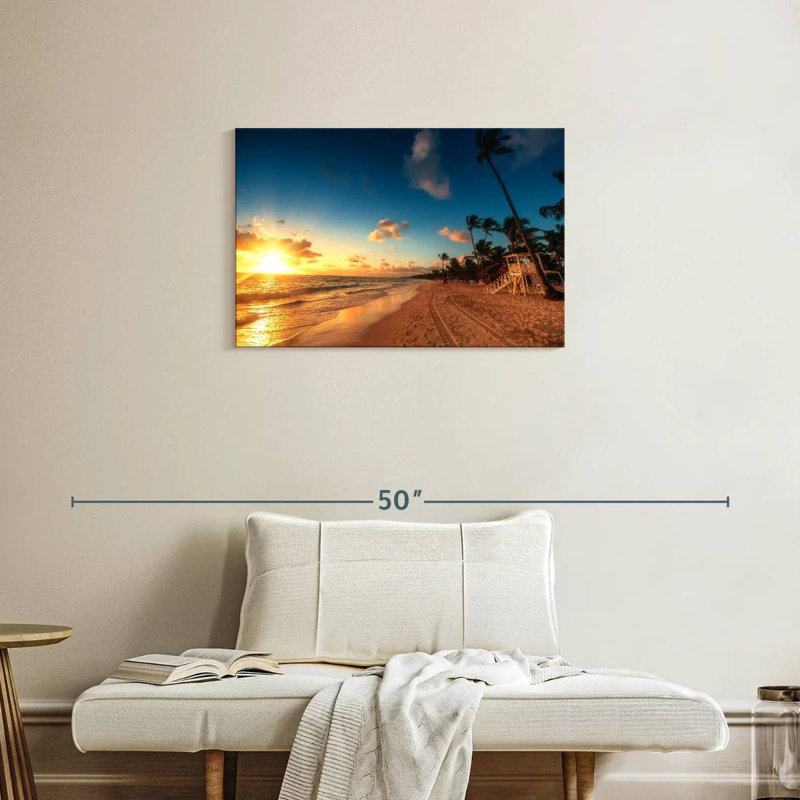 Paysage de Pointe Cana Gillard, H 20 po x l 30 po