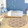 Myshaggy Collection Rugs Trellis Design in Beige