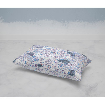 Floral Viceroy  Rectangular Throw Pillow