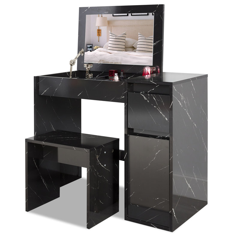 Bhanu Dressing Table with Flip Up Mirror