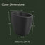 Jardinière en plastique Marazzi-194242657-197888332
