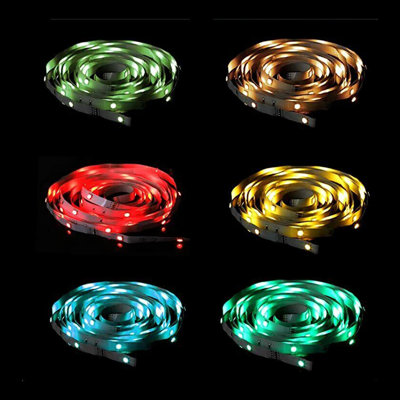 Waterproof Color Changing LED 393.6" Under Cabinet Tape Light