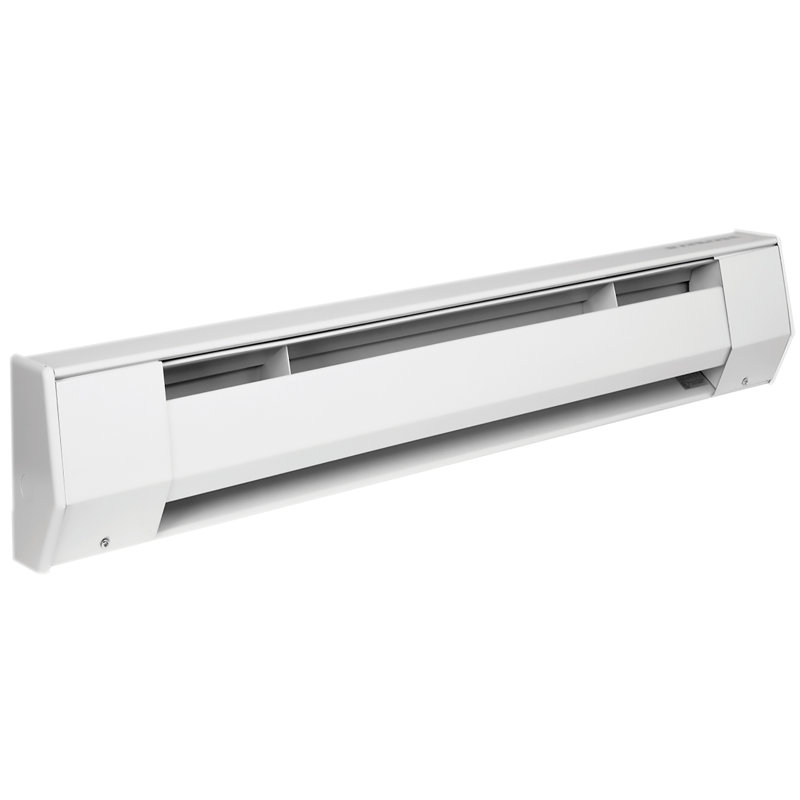 1,000 Watts Electric Convection Baseboard Heater, 240 V, 6.75" H x 27" W x 2.94" D, 1706 BTUs