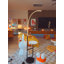 Crescenté Arc Floor Lamp With Remote Dimmable Led Adjustable Colour Temperature Black Marble Base & White Tray Modern Home Lighting