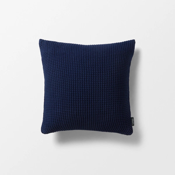 Kempner Navy Throw Pillow, Navy
