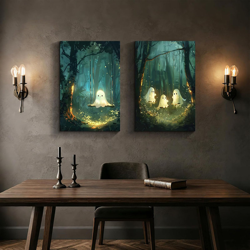 2 Piece Wrapped Canvas Wall Art, 40cm H x 30cm W