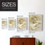 «Antique Peach Shell Collage I», reproduction encadrée - bois massif-1196160178-1196160183