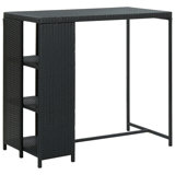 Gardette Rattan Bar Table