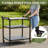 32" Stainless Steel Outdoor Kitchen Island with 3-Tier Storage & Wheels