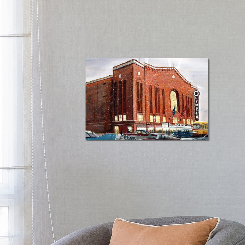 Olympia by Jim Williams - Wrapped Canvas Painting, 45.72cm H x 66.04cm W x 1.91cm D