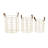 3 Piece Mesh Basket Set-69986357