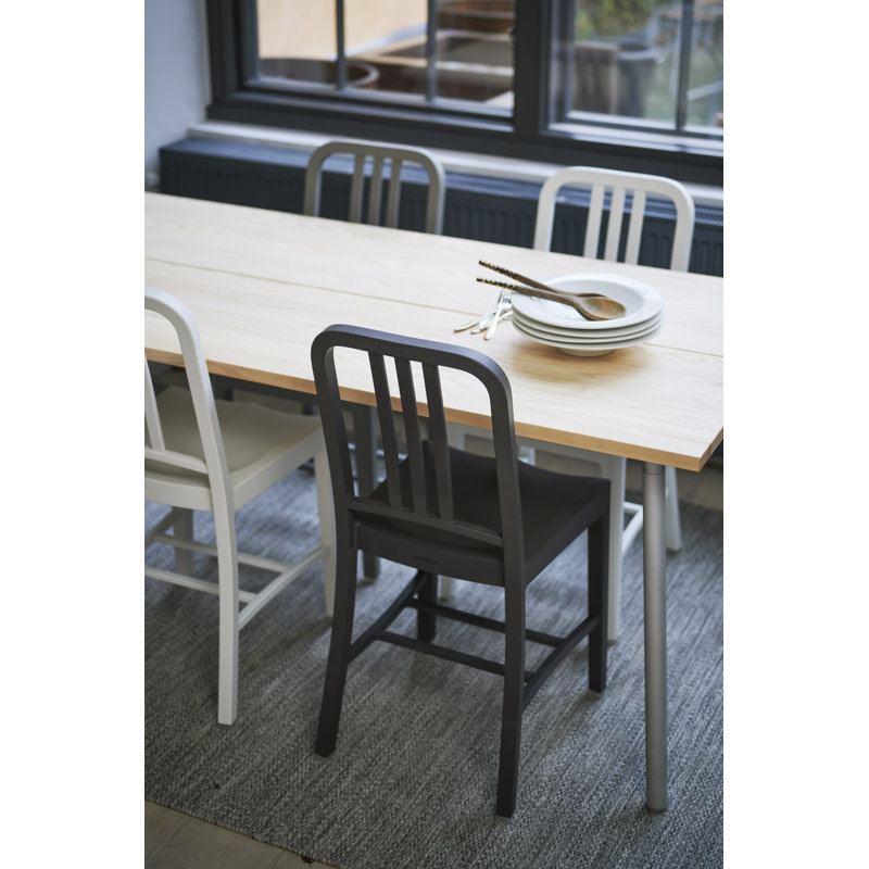 111 Navy® Side Chair by Coca-Cola, Charcoal